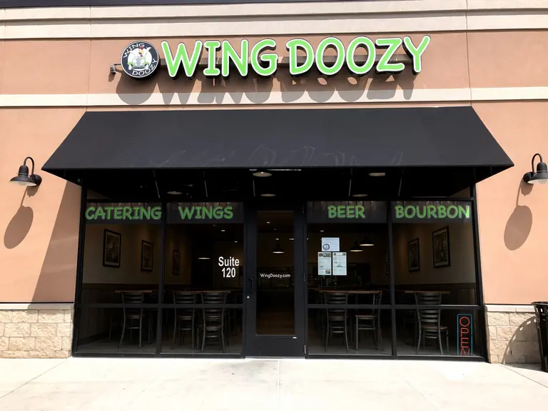 Wing Doozy Wyoming storefront entrance
